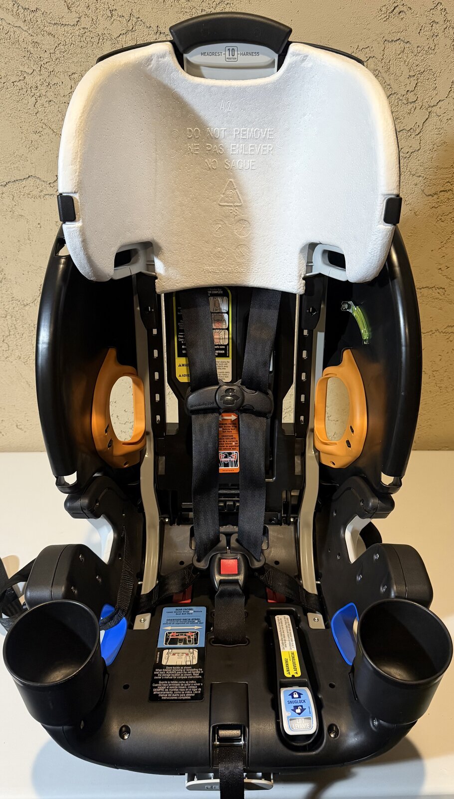 Professional car seat cleaning result in the East Valley, AZ