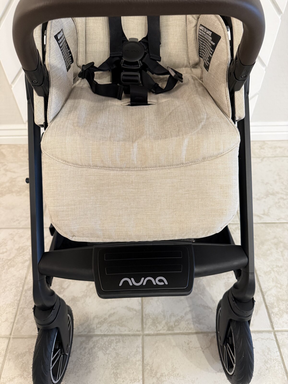 Car seat after deep cleaning by Suds and Seats Co